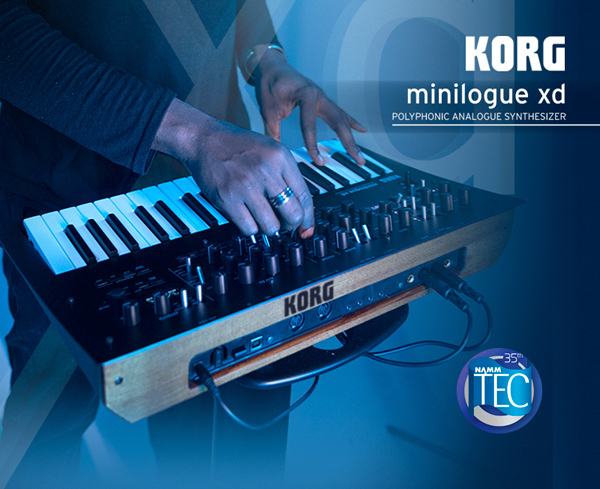 Αναλογικό synthesizer επόμενης γενιάς Minilogue XD  / Minilogue XD PW / Minilogue-M από την Βon Studio