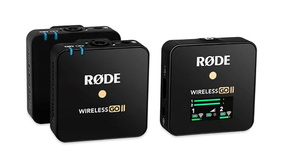 Rode Wireless GO II Δικάναλο σύστημα μικροφώνων 